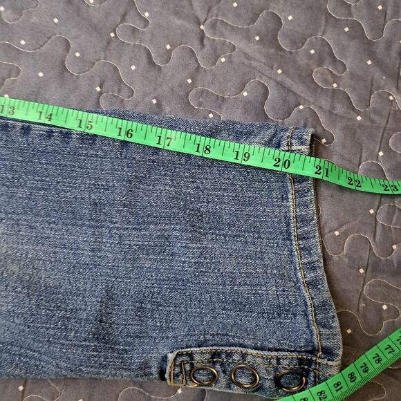 lei Ashley cropped jeans size 11 - Picture 2 of 5